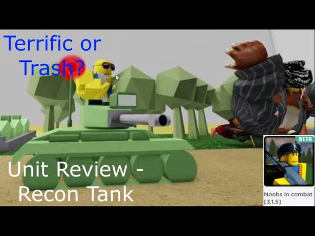 Landship Tank Review- Noobs In Combat Roblox 
