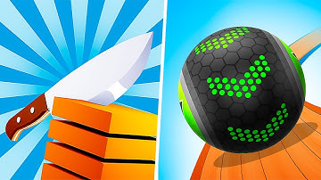Going Balls vs Slice it All! - All Levels Update Gameplay Walkthrough Android & IOS - NEW APK!