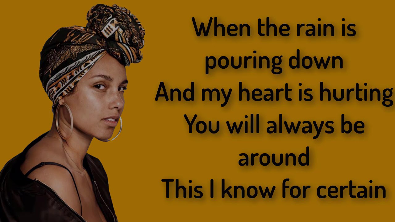 No One Alicia Keys (Lyrics),HD YouTube No One Alicia Keys (Lyrics),HD YouTube