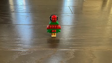 How to build a quick simple lego Christmas tree