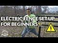How To Set Up Your Electric Fence | Keep the Bears Out of Your BEES!