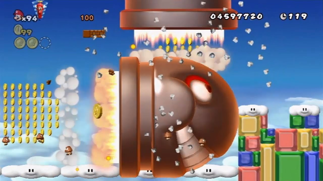 super mario bros wii world 9