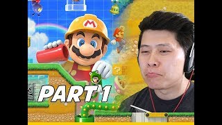 SUPER MARIO MAKER 2 Walkthrough Part 1 - Story Mode Intro (Nintendo Switch)