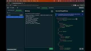 MongoDB Atlas - Relational Migrator Query convert