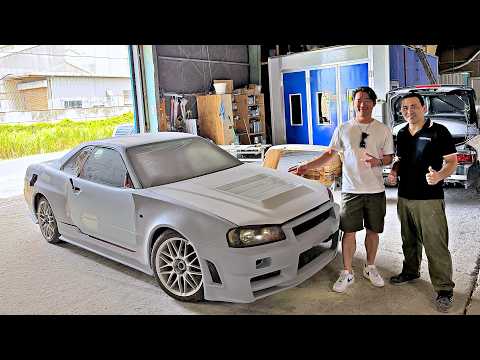 MAX'S NEW SKYLINE R34 BODY KIT