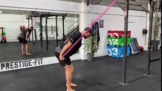 Banded Pull Down demonstration