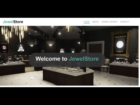 JEWELRY STORE IN PHP, CSS, JAVASCRIPT, AND MYSQL | FREE DOWNLOAD