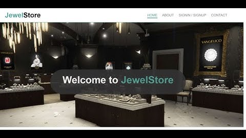 JEWELRY STORE IN PHP, CSS, JAVASCRIPT, AND MYSQL | FREE DOWNLOAD