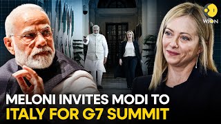 Indian PM Modi receives invite from Italy's PM Meloni for G7 Summit in June | WION Originals