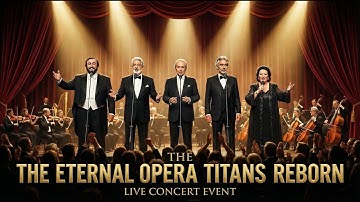 🎭 Pavarotti, Domingo, Carreras, Bocelli & Caballé — The Eternal Opera Titans Reborn