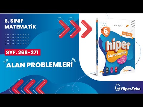 6.Sınıf - Hiper Matematik - Alan Problemleri - Sayfa 268-271