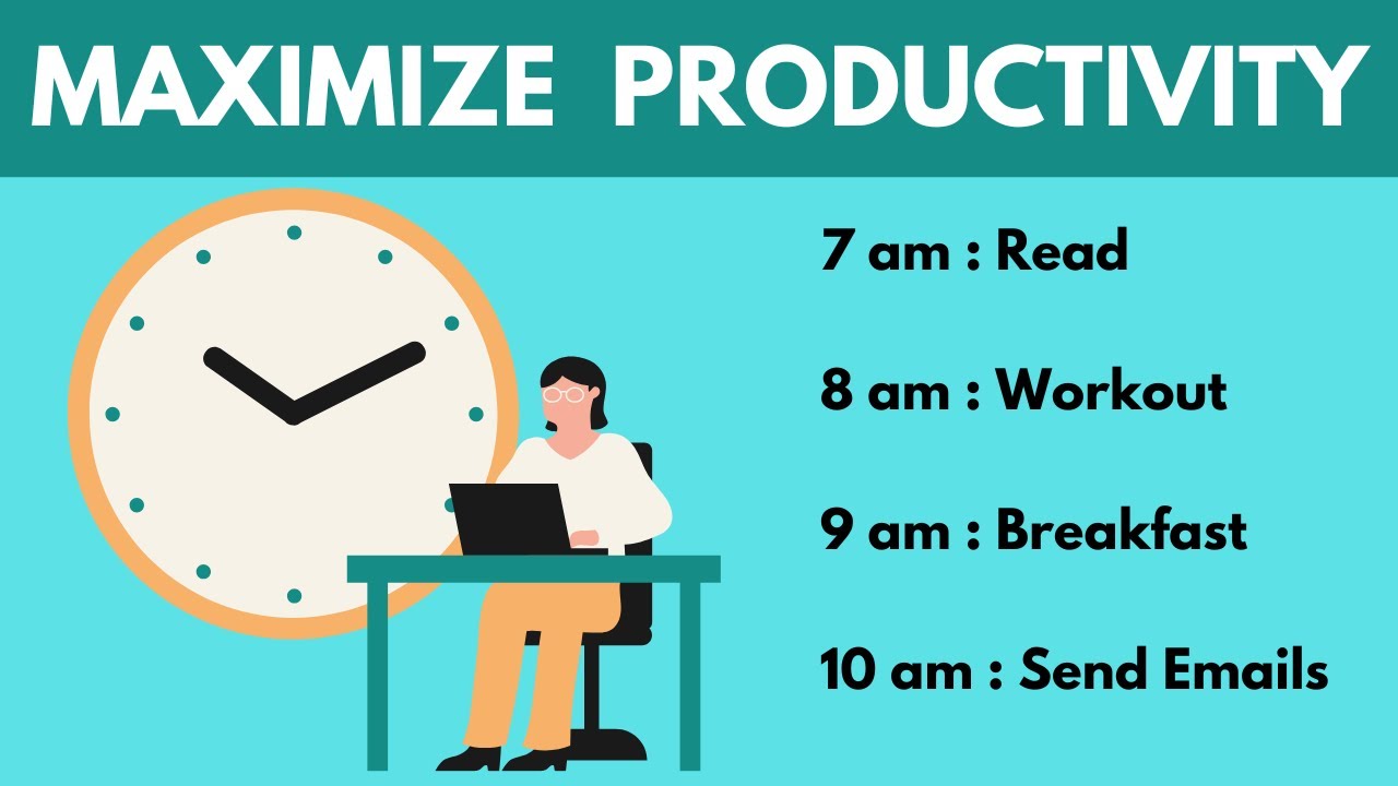 How to MAXIMIZE PRODUCTIVITY