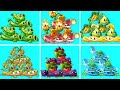 Random 6 Team Plant &amp; Vine Battlez - Who Will Win?- PvZ 2 Team Plant vs Team Plant