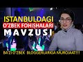 Aqida Hanum: Istanbuldagi O'ZBEK FOHISHALARI mavzusi!