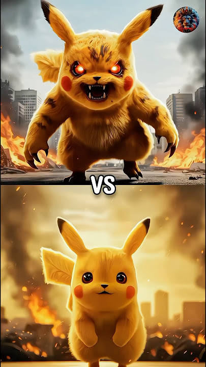 Monstrous Pikachu vs Original Pikachu, Charizard, Blastoise, Mewtwo, Ivysaur, Gyarados,
