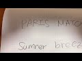 Paris Match - Summer breeze(short cover)