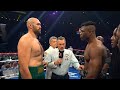 タイソン・フューリーVSフランシス・ガヌー, ハイライト [ プロボクサーVS総合格闘家 ]