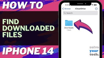 How to Find Downloaded Files on iPhone 14
