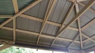 Yardistry Gazebo leak test! Approved!