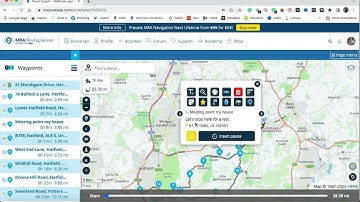 My Route App - Lesson 4 - What Shape Point Options Can Do For You