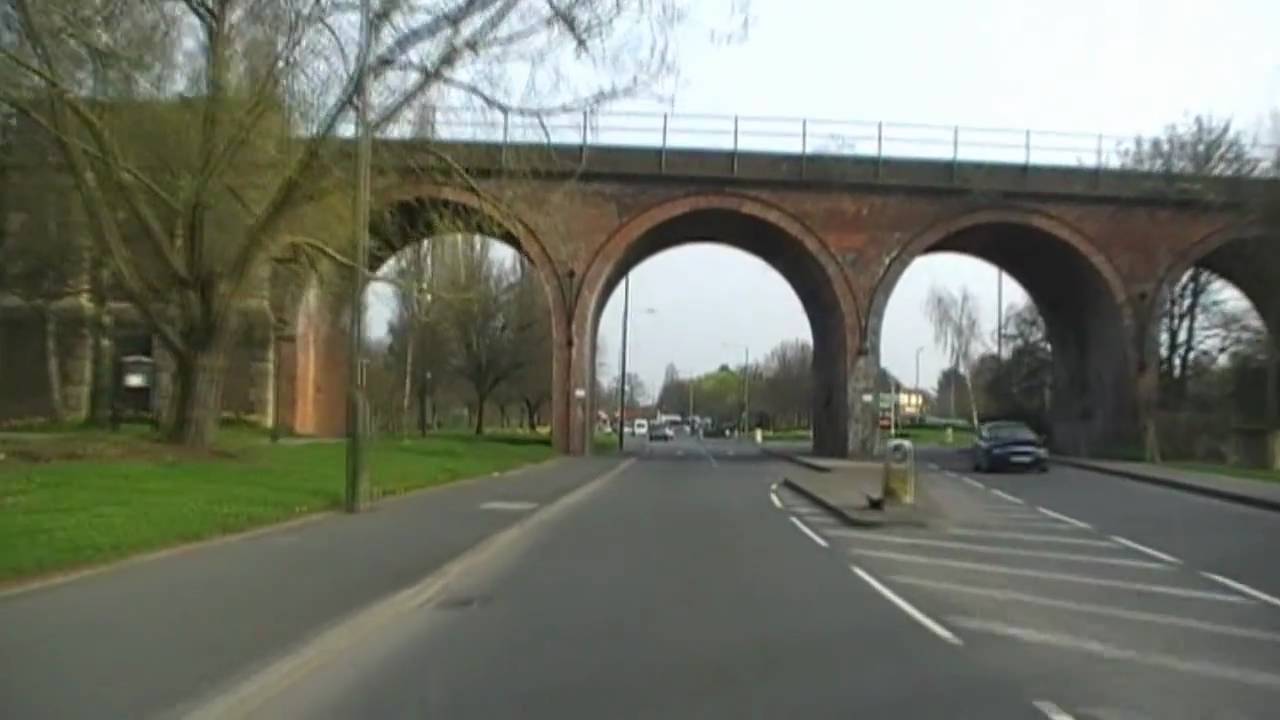 Driving Along Tudor Way, Oldbury Road & Hylton Road, Worcester