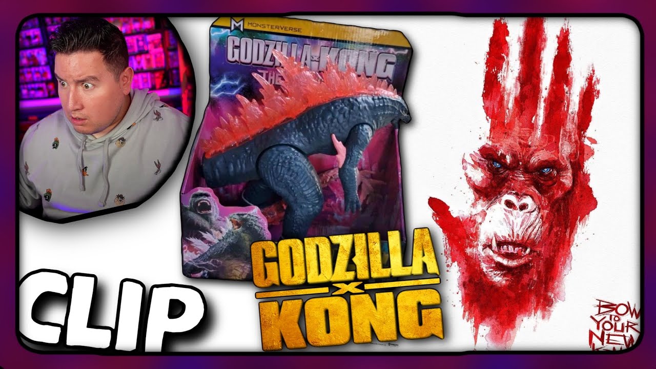 Godzilla X Kong New Empire First Poster & Toy Leaks - YouTube