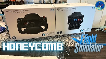 Honeycomb Alpha Yoke & Bravo Throttle Quadrant UNBOXING