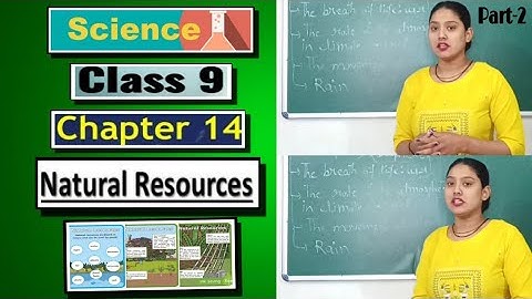 Science|| biology||class 9th || chapter-14|| natural resources || part-2