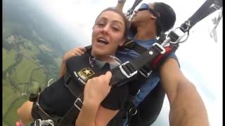 Mitch & Amy Skydiving proposal