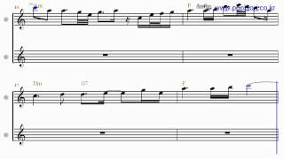 Dying young - Bb Tenor/Soprano Sax Sheet Music [ kenny g ] chords