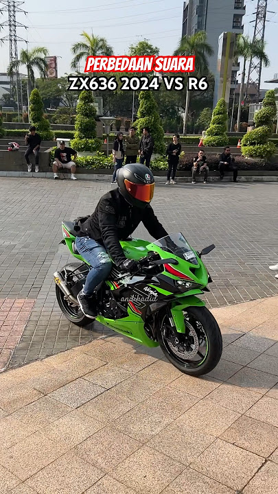 PERBEDAAN SUARA ZX636 2024 VS YAMAHA R6
