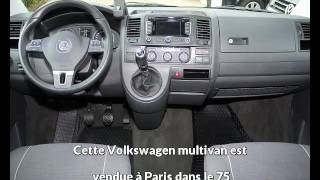 Volkswagen multivan occasion visible à Paris présentée par Euro elite car