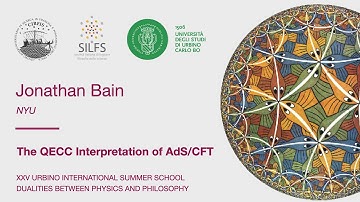 Jonathan Bain - The QECC Interpretation of AdS/CFT