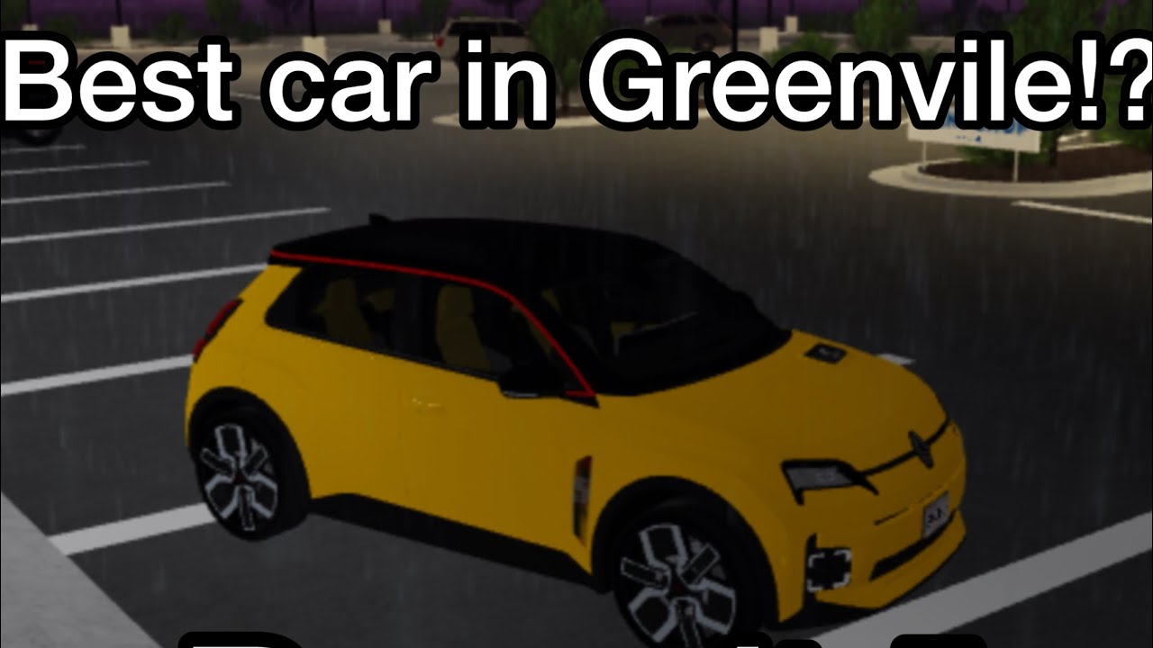 This is the best car in Roblox Greenville… (Renault 5) - YouTube