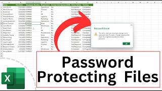 Password Protecting Your Excel Files