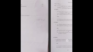 bsc it sem3 2nd year paper1 microprocessor and aip #tech #study #paper 😊