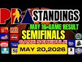 PBA STANDINGS TODAY | PBA GAME RESULTS MAY 16,2026 | PBA GAME SCHEDULE MAY 20,2026