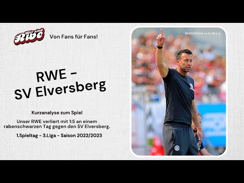 Ein rabenschwarzer Tag aber kein Maßstab! | RWE - SV Elversberg (Kurzanalyse)