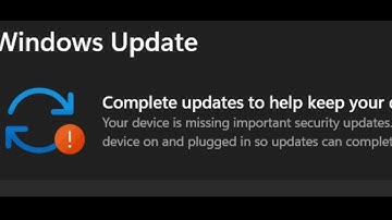 Fix Windows 11 Update KB5065426 Error Your Device Is Missing Important Security Updates