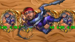 APM With 3x GOLDEN Escapees | Hearthstone Battlegrounds Rdu screenshot 2