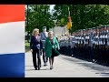 Militärische Ehren - Niederländische Verteidigungsministerin Ank Bijleveld
