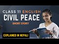 Civil peace  class 11 english summary in nepali  gurubaa