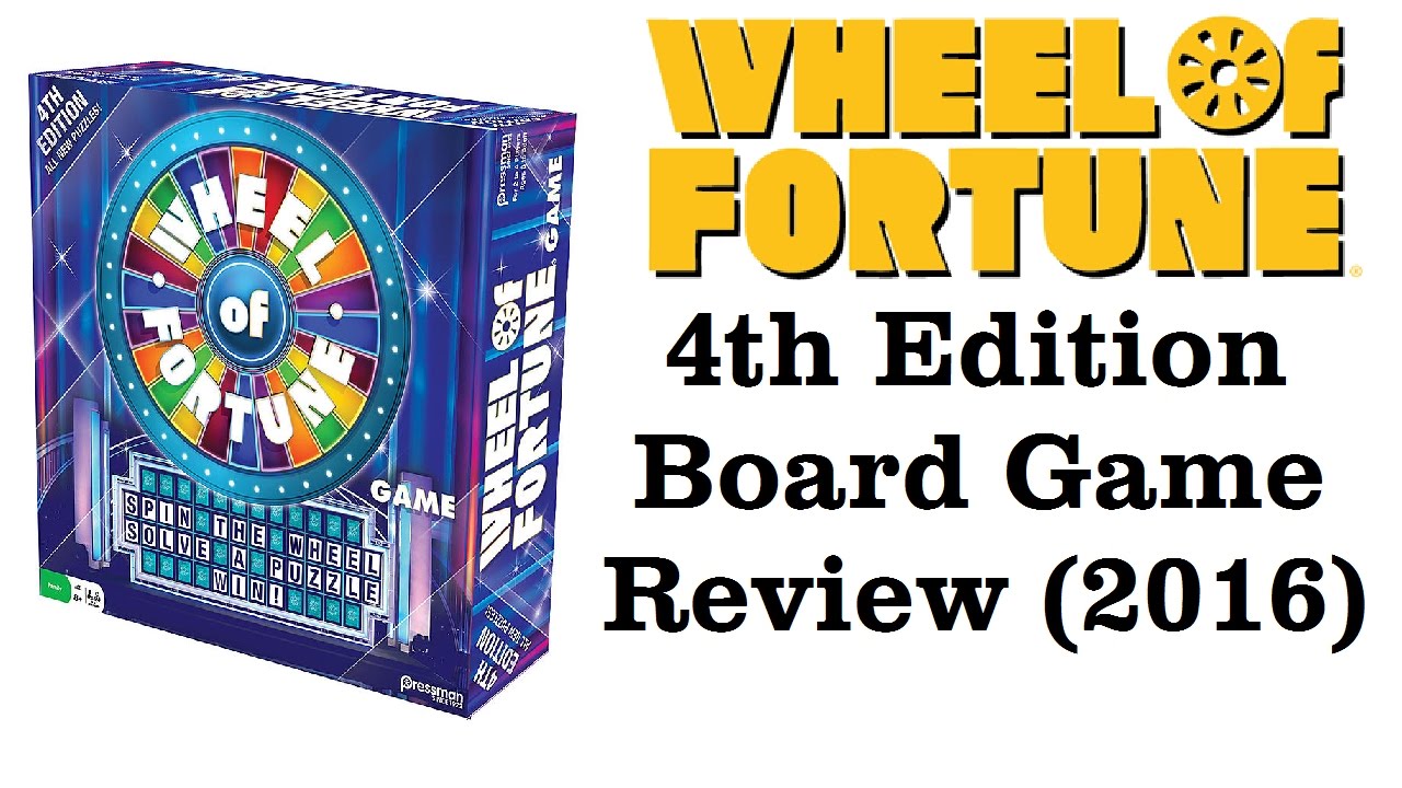 wheel of fortune board game