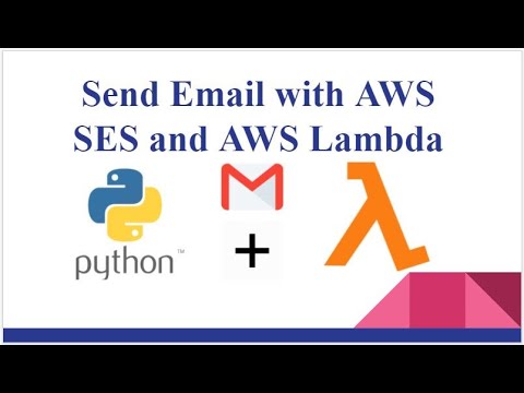 Send Email Using AWS SES service With Python AWS Lambda