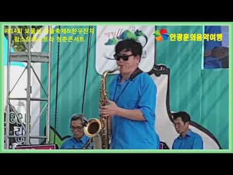 제14회보물섬마늘축제&한우잔치 테너색소폰이홍재 Danny Boy 안광훈의팝스오케스트라