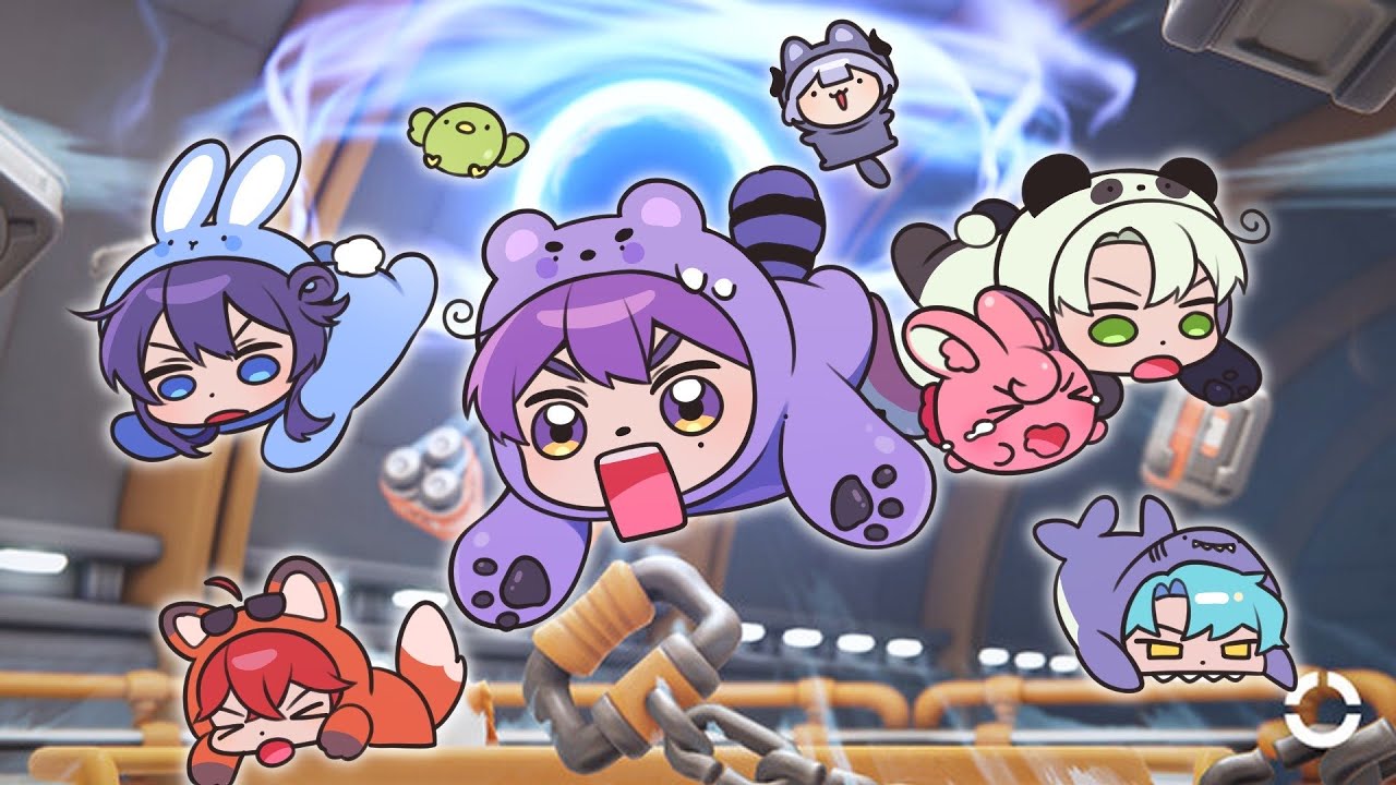 오타쿠 친구들 모아 파티 게임을 해봤습니다 ! | w.애타 바삭 김토키 아쿠루 소래 홍쿤