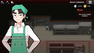 zombie highschool dark kitchen IOS android gameplay screenshot 1