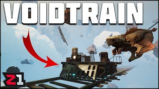 Taking An Interdimensional Train on a Salvage Trip?! Raft meets Worlds Adrift? Voidtrain | Z1 Gaming