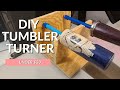 How to Make a Cup Turner Cheap | DIY Double Tumbler Turner for less than $30