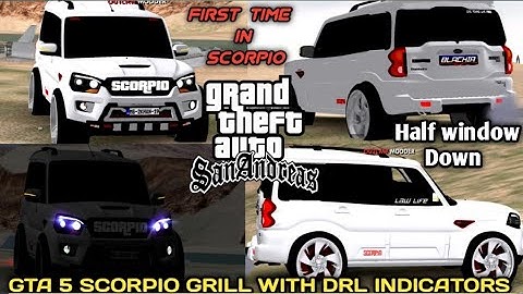 Modified Scorpio With New foront grill like gta v scorpio || DFF Only || S11 modified || Gta san